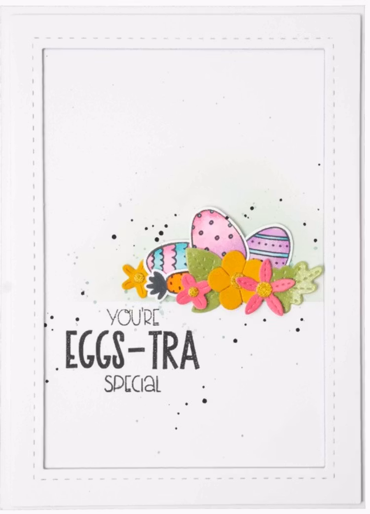 Studio light - Stamp 416 - So egg-cited