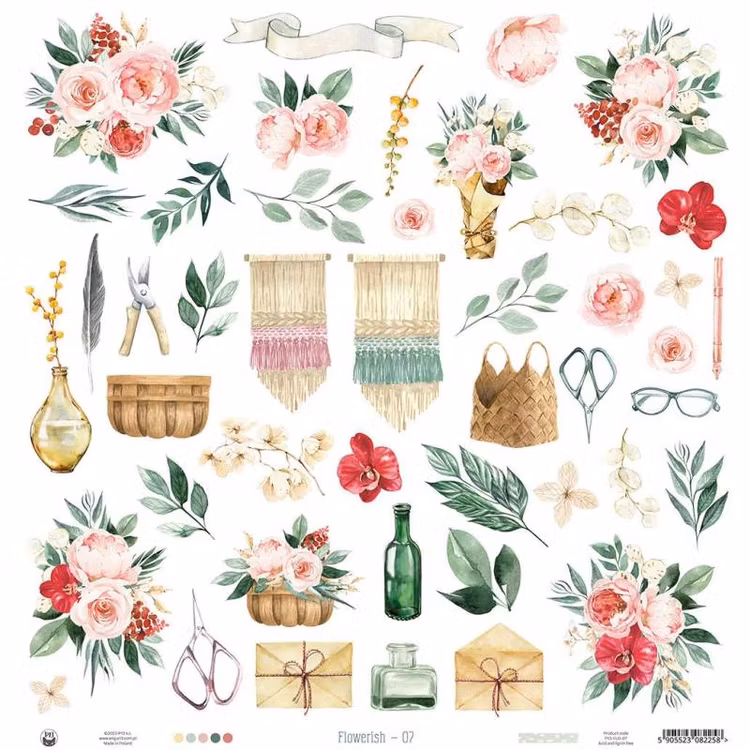 P13 - Flowerish 07 (30x30cm)