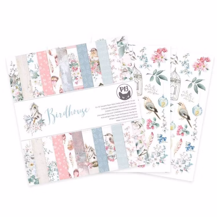 P13 Maxi Creative pad - Birdhouse (30x30cm)