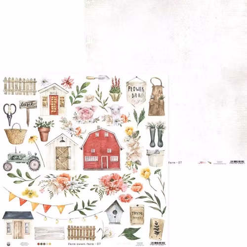 P13 - Farm sweet farm 07 (30x30cm)