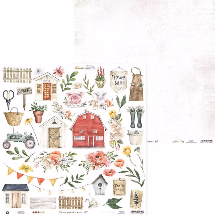 P13 - Farm sweet farm 07 (30x30cm)