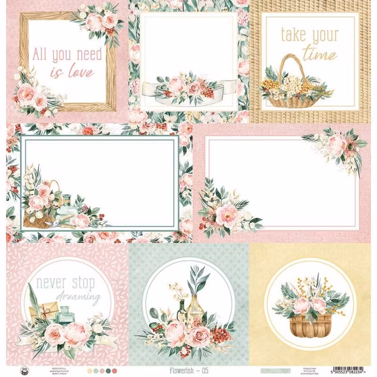 P13 - Flowerish 05 (30x30cm)