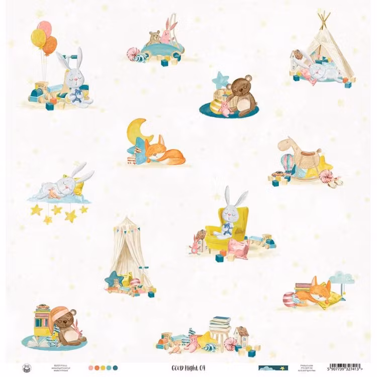 P13 - Good night 04 (30x30cm)