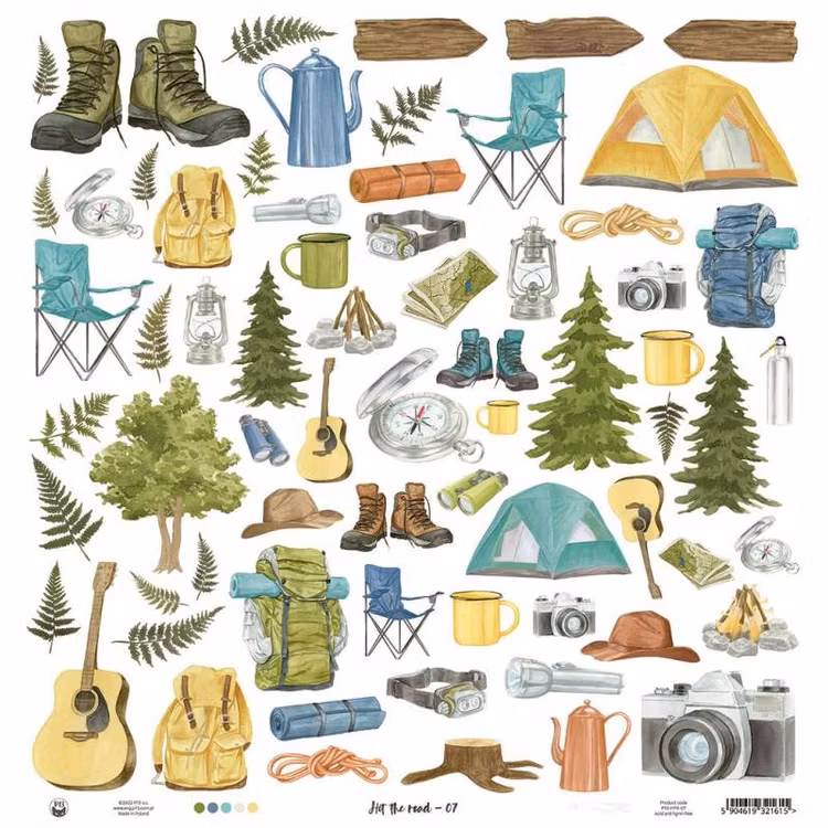 P13 - Hit the road 07 (30x30cm)