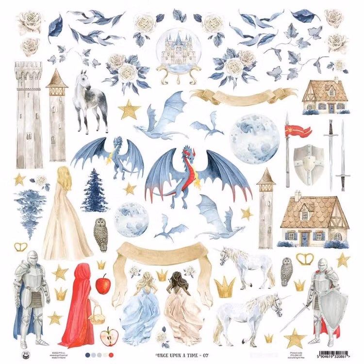 P13 - Once upon a time 07 (30x30cm)