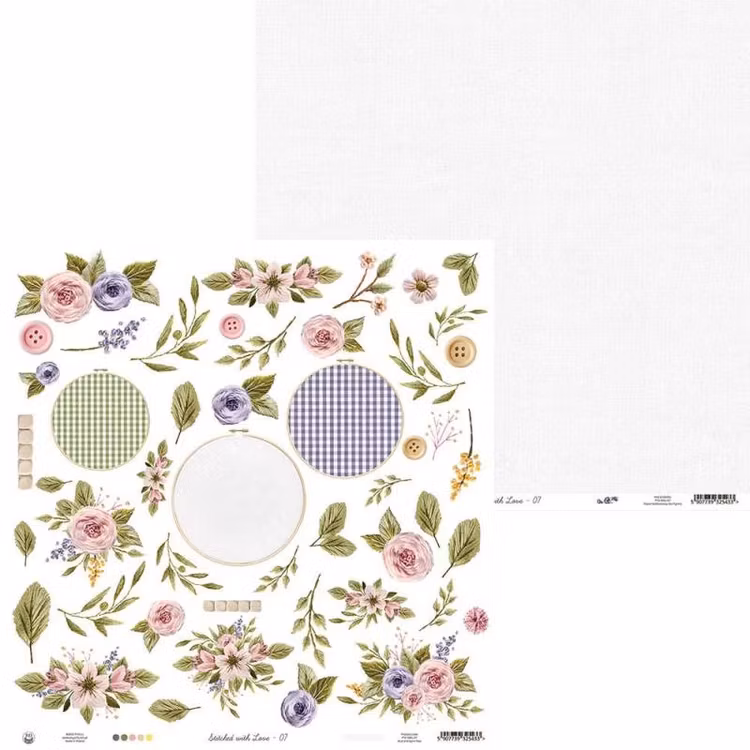 P13 - Stitched with love 07 (30x30cm)