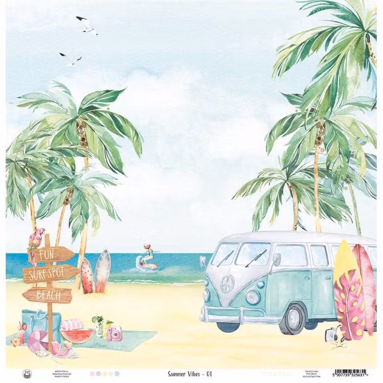 P13 - Summer vibes 01 (30x30cm)