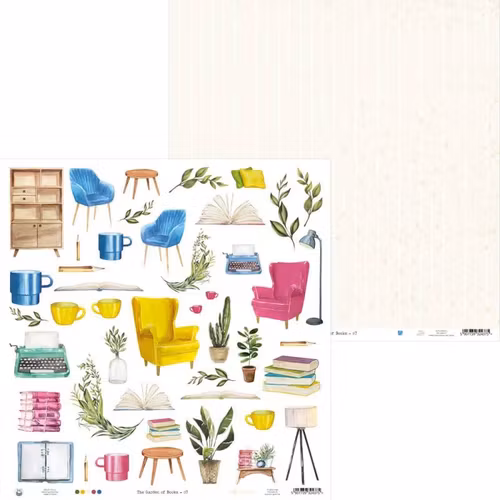 P13 - The garden of books 07 (30x30cm)