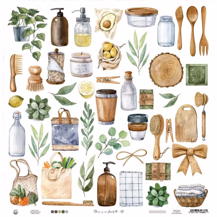 P13 - There is no planet B 07 (30x30cm)