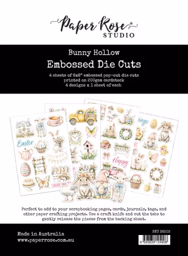 Bunny Hollow - Embossed Die Cuts