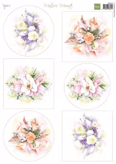 Marianne Design - MB0215 - Matties Mini's - Romantic bouquets