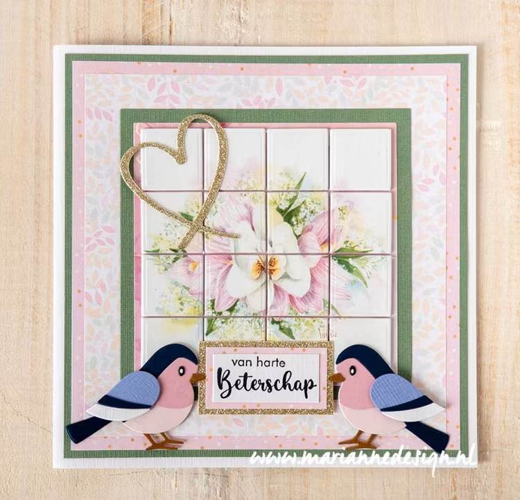 Marianne Design - MB0215 - Matties Mini's - Romantic bouquets