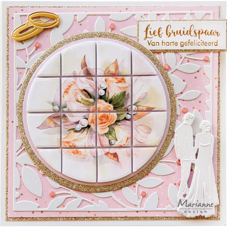 Marianne Design - MB0215 - Matties Mini's - Romantic bouquets