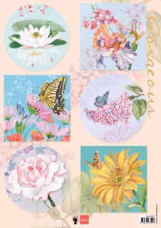 Marianne Design - EWK1284 - Gorgeous flowers