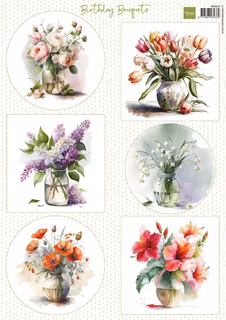 Marianne Design - VK9639 - Birthday bouquets