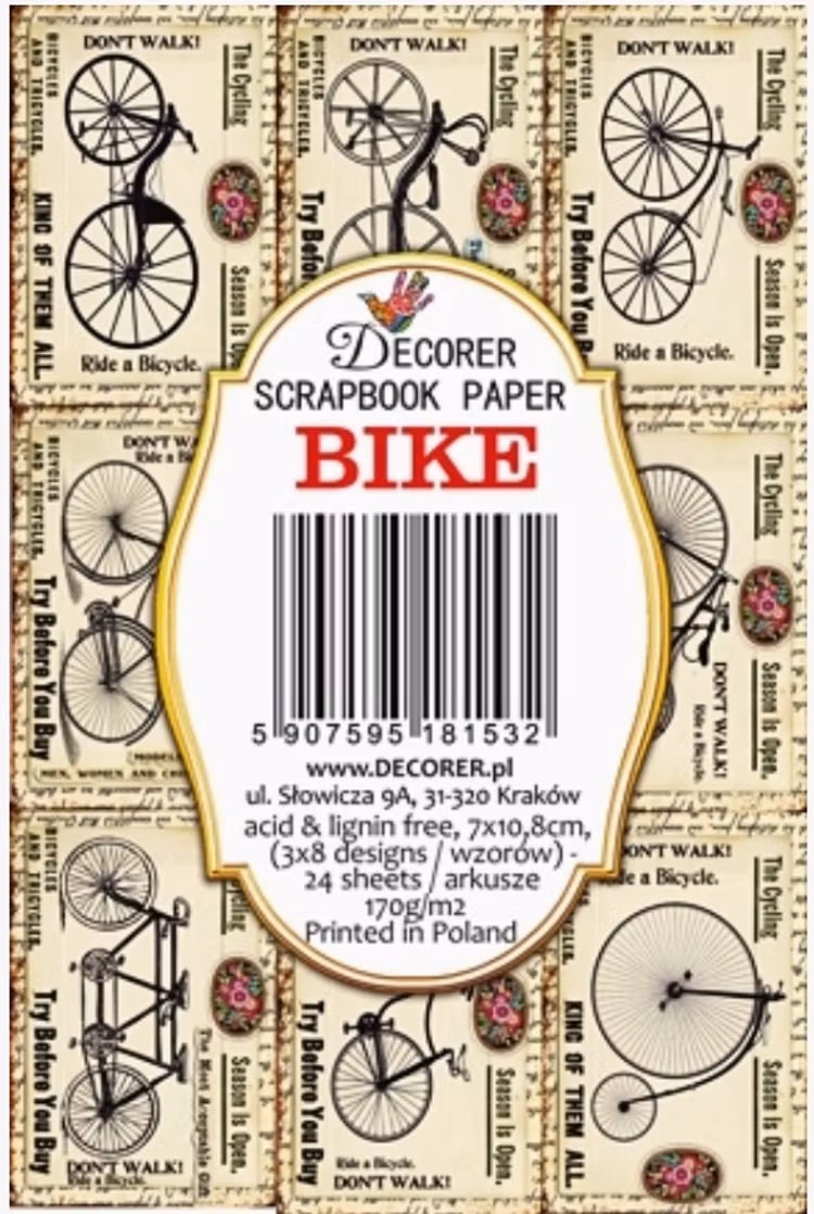 Decorer Mini - Bike (7x10,8cm)