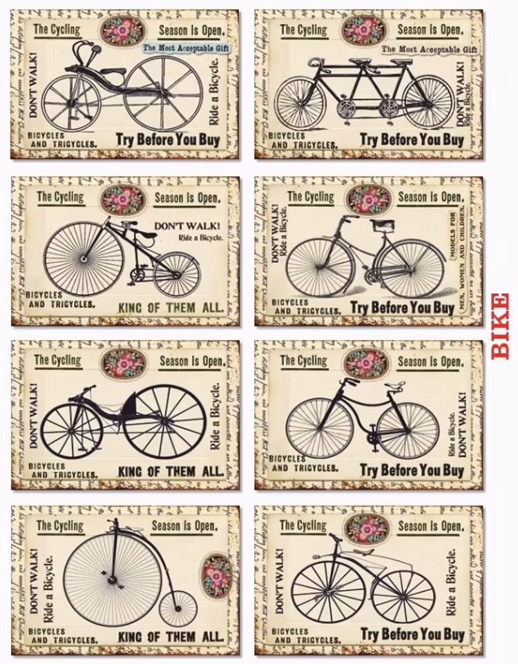 Decorer Mini - Bike (7x10,8cm)