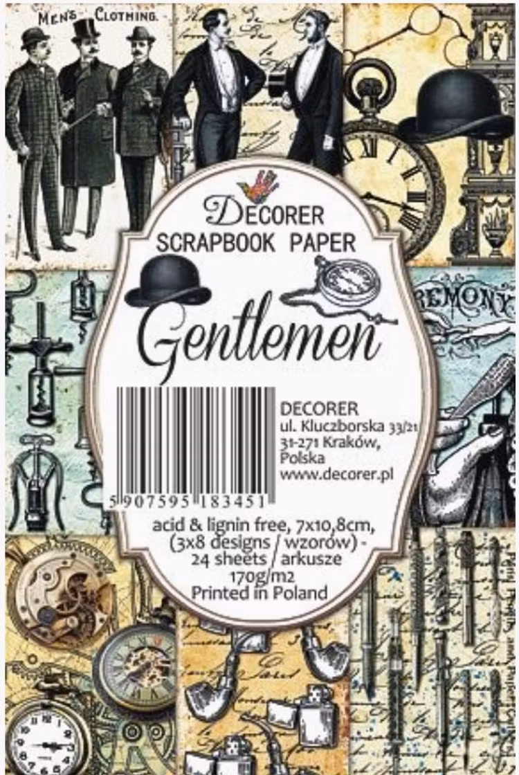 Decorer Mini - Gentlemen (7x10,8cm)