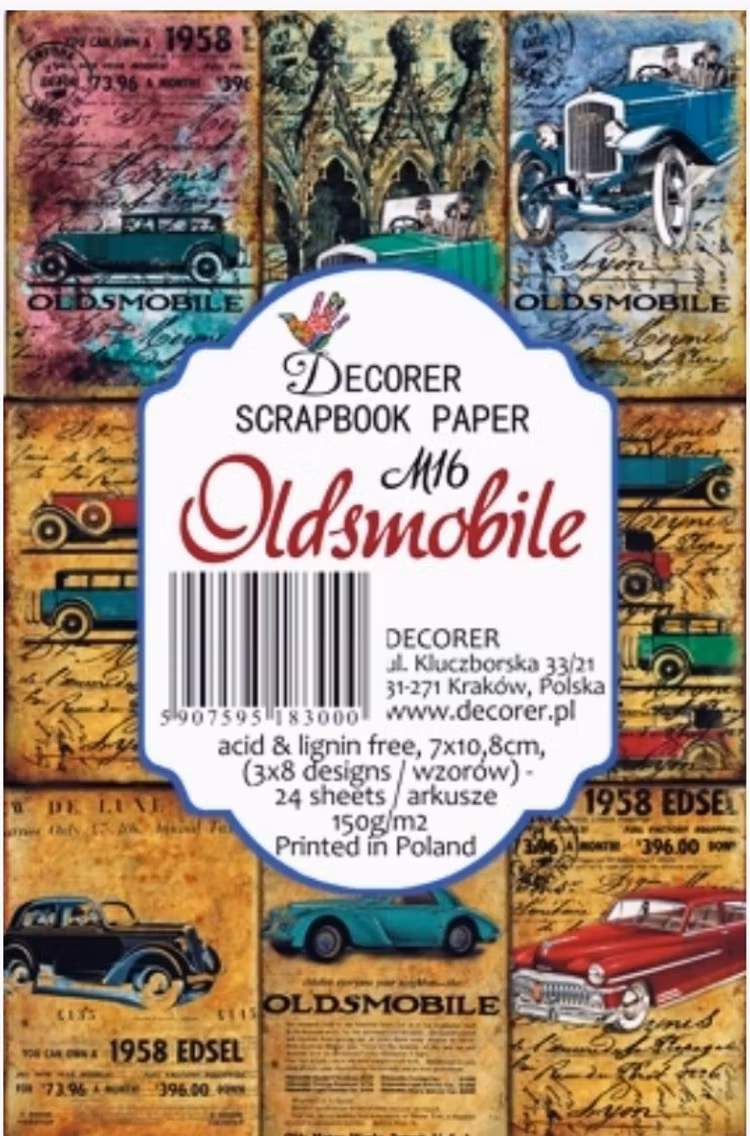 Decorer Mini - Oldsmobile (7x10,8cm)