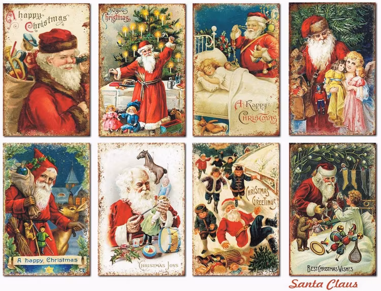 Decorer Mini - Santa claus 1 (7x10,8cm)