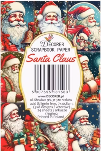Decorer Mini - Santa claus 2 (7x10,8cm)