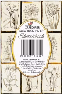 Decorer Mini - Sketchbook (7x10,8cm)