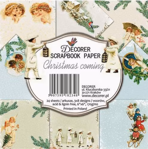 Decorer - Christmas coming (15x15cm)