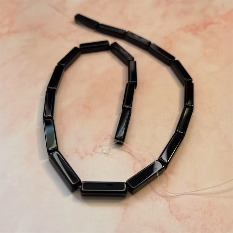 Ehawa - Glas, rektangulär, svart, 5x20mm