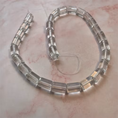 Ehawa - Glas, rör, klar, 8x12mm
