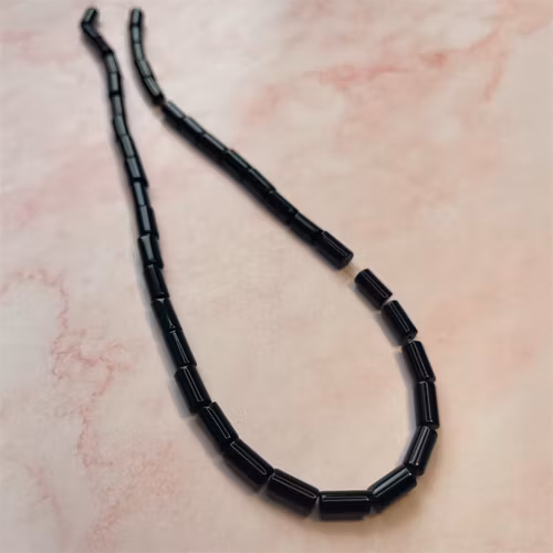 Ehawa - Glas, rör, svart, 4x9mm