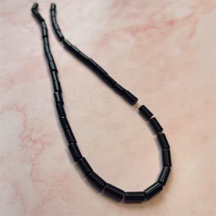 Ehawa - Glas, rör, svart, 4x9mm