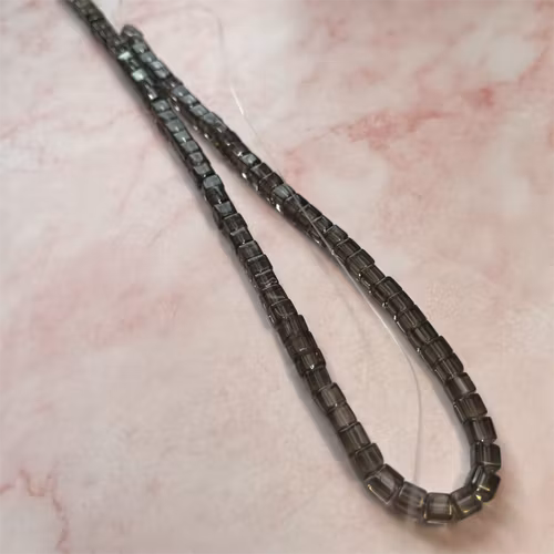 Ehawa - Glas, kub, klar brun, 4mm