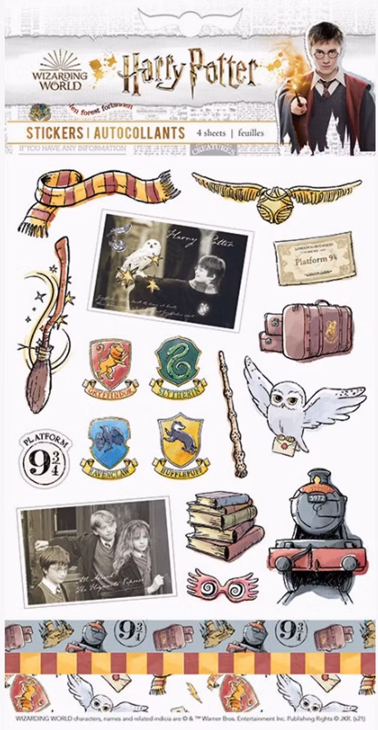 Harry Potter - Stickers - Classic - STPA0003