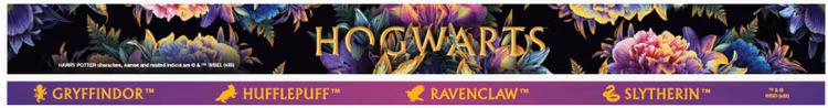 Harry Potter - Washi Tape - Floral Hogwarts - STWA0062