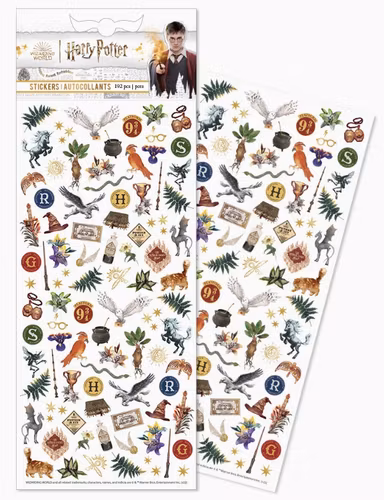 Harry Potter - Mini Stickers  - Floral Hogwarts - STM0024
