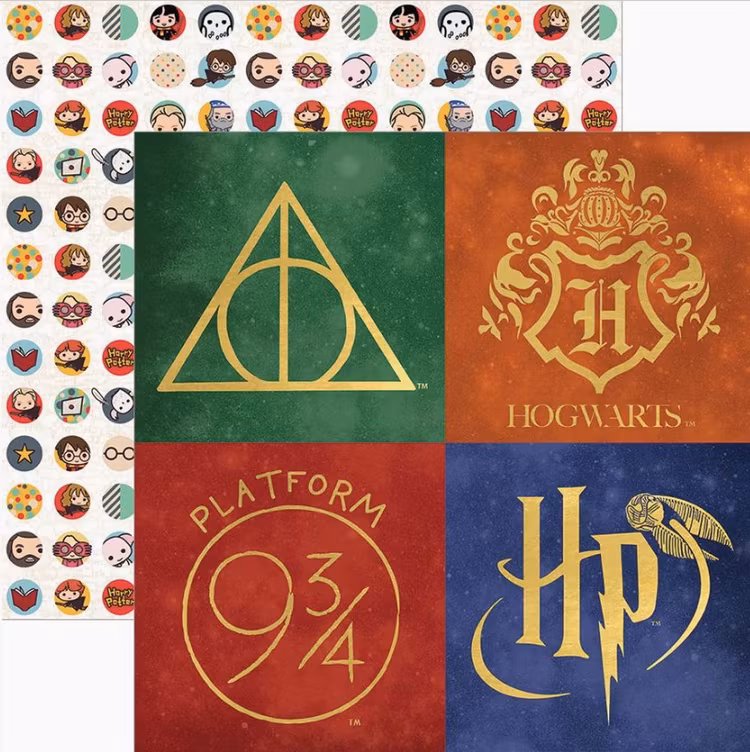 Harry Potter - Papper 12x12 - Icons - PGL2047