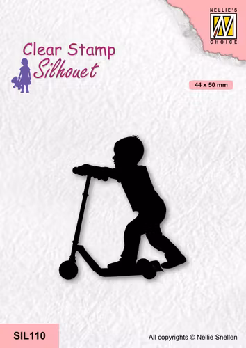 Nellie´s choice - SIL110 - Boy with scooter