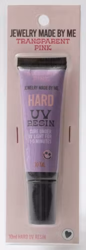 UV-resin - Transparent rosa - 10ml