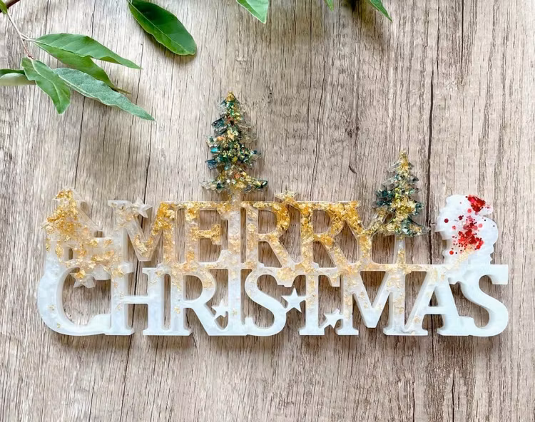 Silikon-form - Merry Christmas