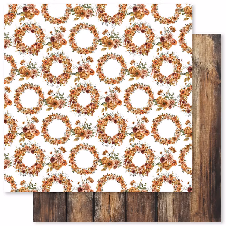 Autumn florals - 6x6