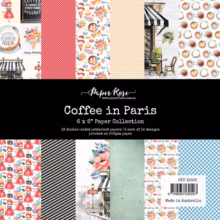 Coffee in Paris - 6x6