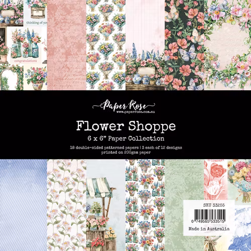 Flower Shoppe - 6x6