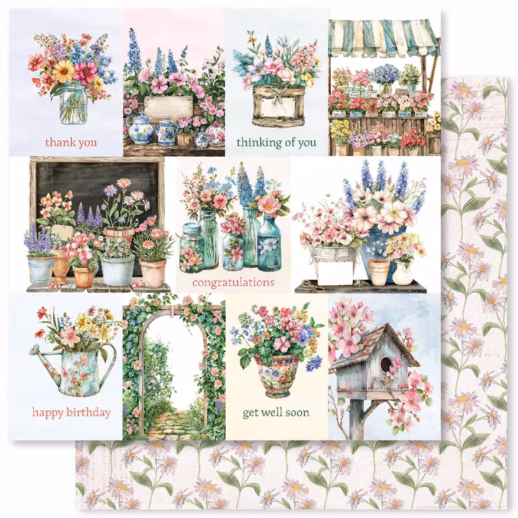 Flower Shoppe - 6x6