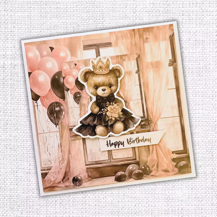 Teddy celebrates - 6x6
