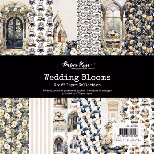 Wedding blooms - 6x6