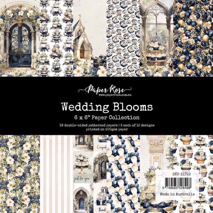 Wedding blooms - 6x6
