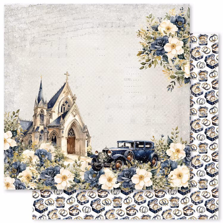 Wedding blooms - 6x6