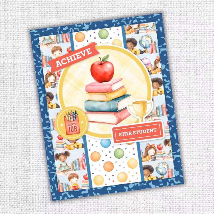 Paper Rose Studio - School days basics - 6x6