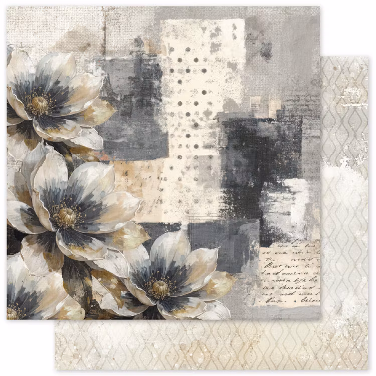 Paper Rose Studio - Ink & ivory - 6x6