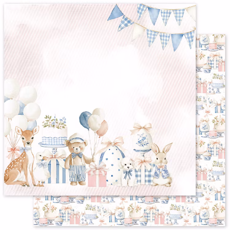 Paper Rose Studio - Primrose garden Easter - 6x6